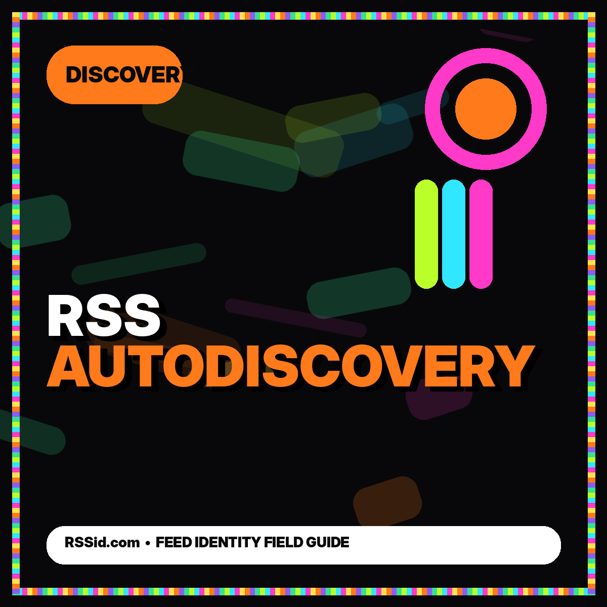 RSS Autodiscovery typography card